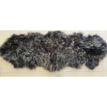 Mongolian lamb fur skin Double Patched